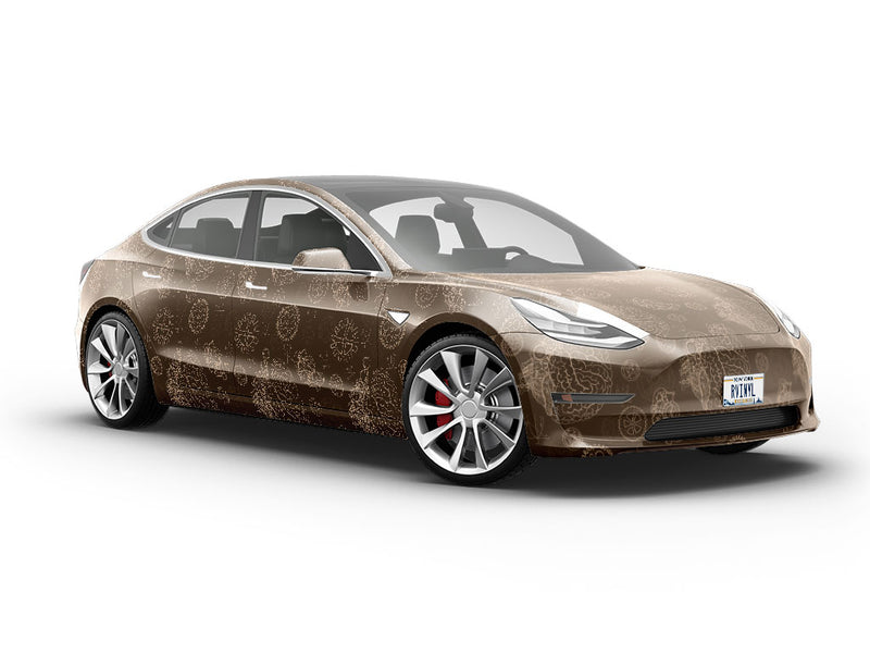 Cyborg Mindset Steampunk Vehicle Vinyl Wrap