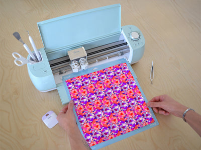 cyclamen sensation mosaic Cricut Compatible Vinyl