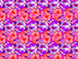 Cyclamen Sensation Mosaic Vinyl Wrap Pattern~Rwraps Series 914 Digitally Printed Vinyl Wrap~0
