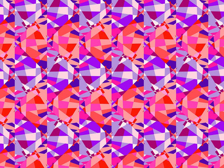 Cyclamen Sensation Mosaic Vinyl Wrap Pattern~Rwraps Series 914 Digitally Printed Vinyl Wrap~0