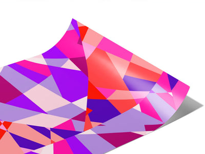 Cyclamen Sensation Mosaic Vinyl Wraps~Rwraps Series 914 Digitally Printed Vinyl Wrap~0