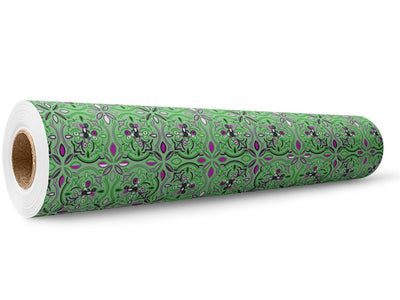 Cymbidium Orchid Tile Wrap Film Wholesale Roll~Rwraps Series 914 Digitally Printed Vinyl Roll~5
