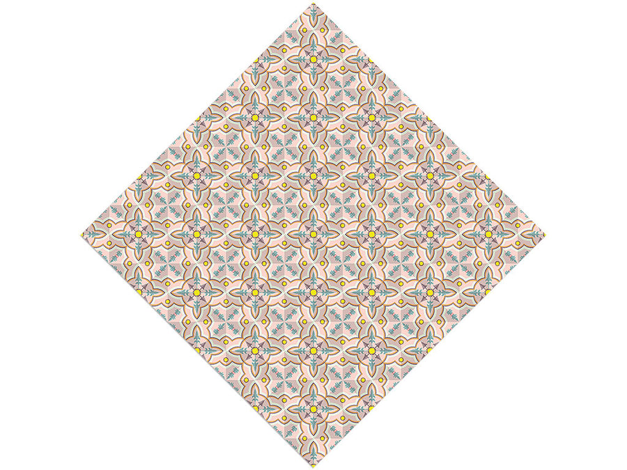 Dahlia Tile Vinyl Wrap Pattern