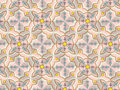 Dahlia Tile Vinyl Wrap Pattern~Rwraps Series 914 Digitally Printed Vinyl Wrap~0