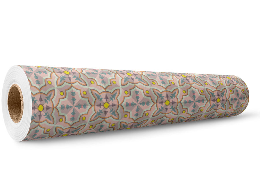 Dahlia Tile Wrap Film Wholesale Roll~Rwraps Series 914 Digitally Printed Vinyl Roll~5