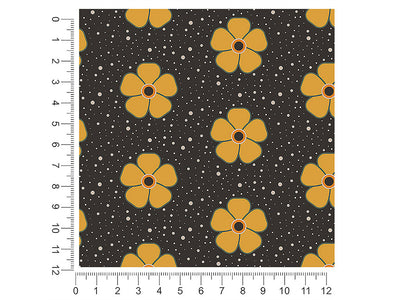 daisy daisy retro 1ft x 1ft Craft Sheets