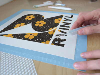 daisy daisy retro Easy Weed Craft Vinyl