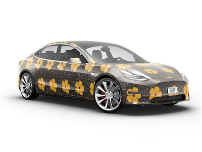 Daisy Daisy Retro Vehicle Vinyl Wrap
