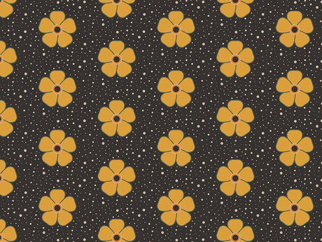 Daisy Daisy Retro Vinyl Wrap Pattern~Rwraps Series 914 Digitally Printed Vinyl Wrap~0
