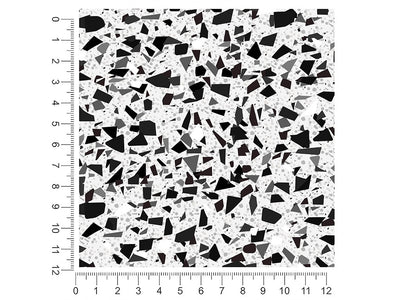 dalmatian terrazzo stone 1ft x 1ft Craft Sheets