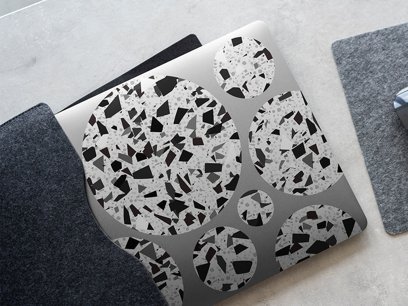 dalmatian terrazzo stone DIY Laptop Stickers