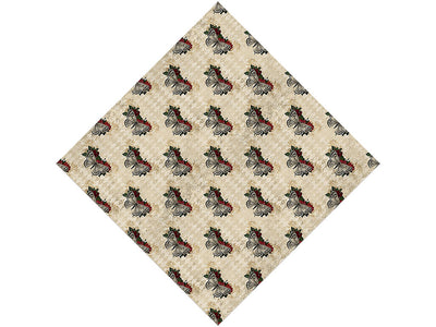 Damask Moths Gothic Vinyl Wrap Pattern