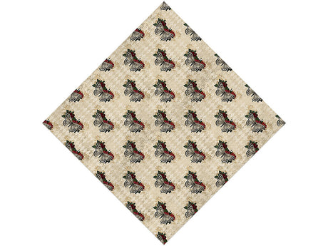 Damask Moths Gothic Vinyl Wrap Pattern