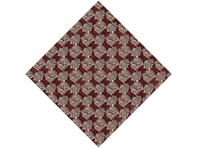 Damask Roses Gothic Vinyl Wrap Pattern