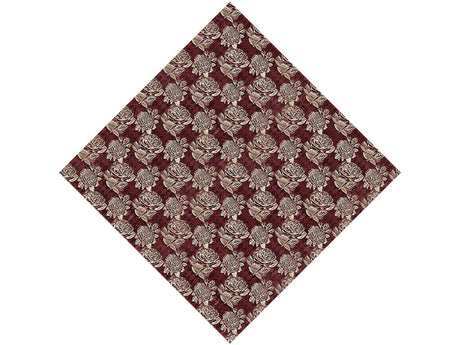 Damask Roses Gothic Vinyl Wrap Pattern