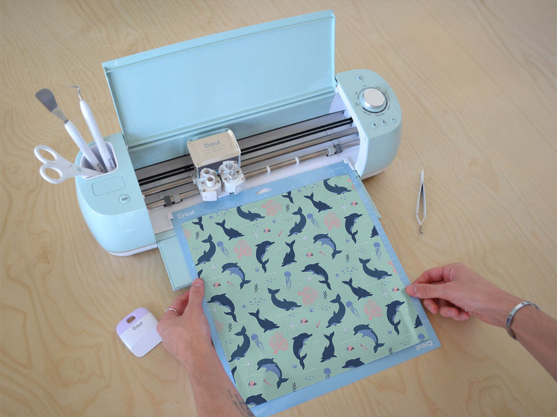 dancing dolphins salt water Cricut Compatible Vinyl