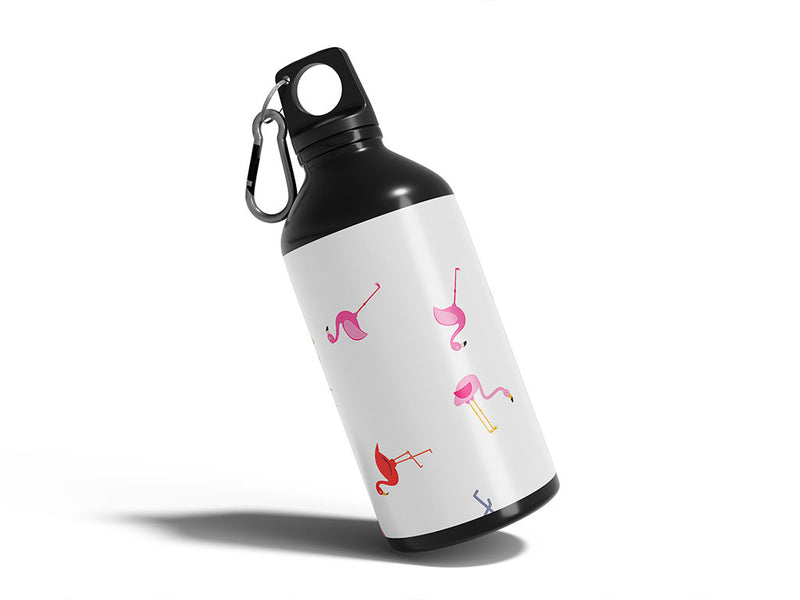 dancing freebirds bird Water Bottle DIY Stickers