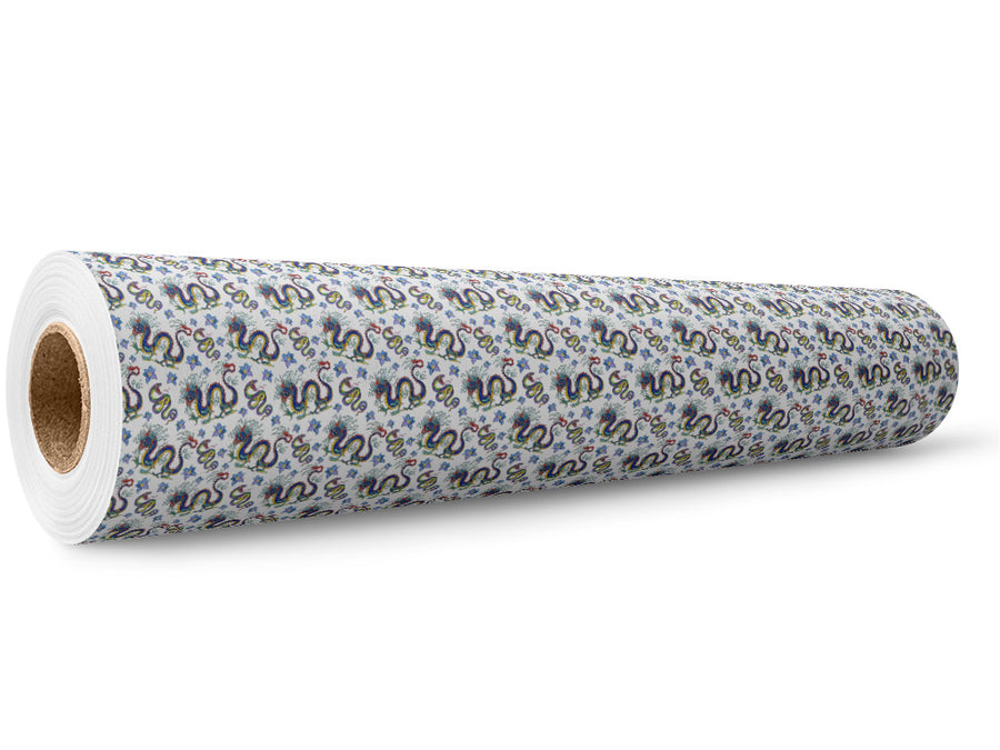 Dancing Serpents Mystic Wrap Film Wholesale Roll~Rwraps Series 914 Digitally Printed Vinyl Roll~5