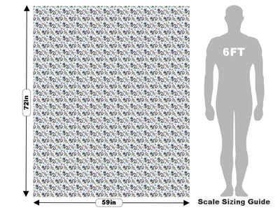 Dancing Serpents Mystic Vehicle Wrap Scale~Rwraps Series 914 Dancing Serpents Mystic Measurements~1