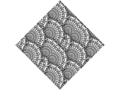 Dancing Spirals Mandala Vinyl Wrap Pattern
