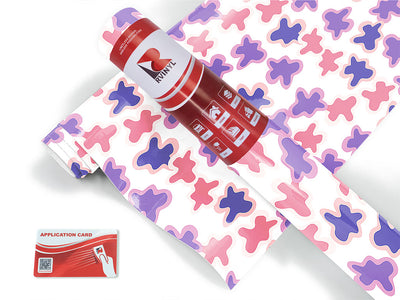 dancing type abstract geometric Craft Vinyl Roll