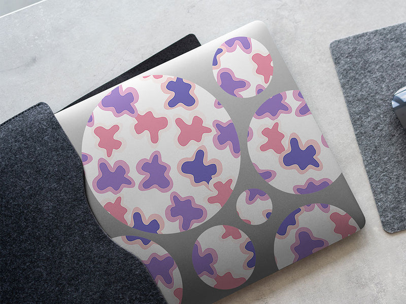 dancing type abstract geometric DIY Laptop Stickers