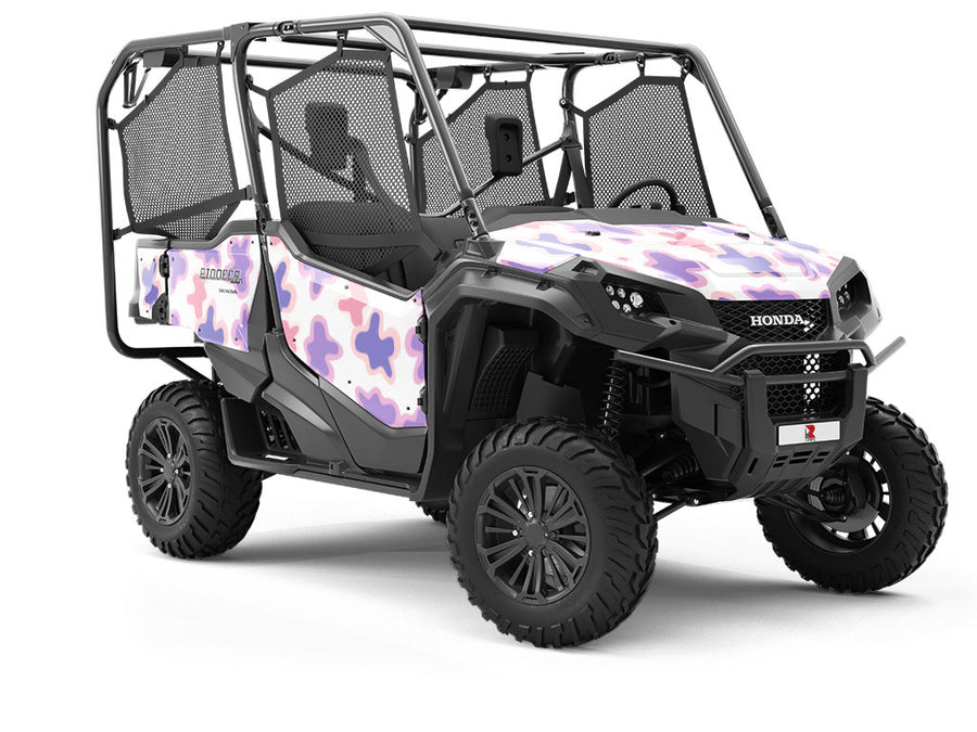 Dancing Type Abstract Utility Vehicle Vinyl Wrap