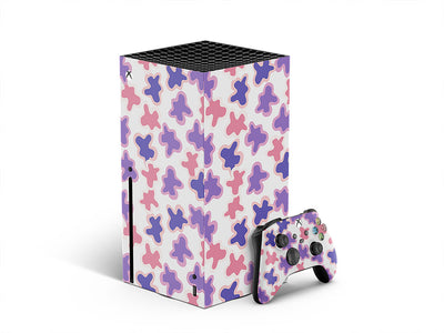 dancing type abstract geometric XBOX DIY Decal