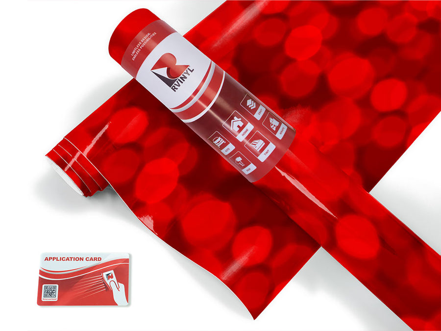 danger ahead bokeh Craft Vinyl Roll