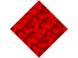 Danger Ahead Bokeh Vinyl Wrap Pattern