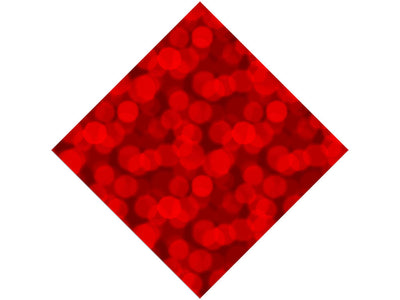 Danger Ahead Bokeh Vinyl Wrap Pattern