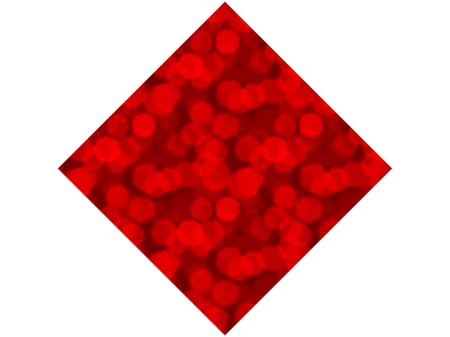 Danger Ahead Bokeh Vinyl Wrap Pattern