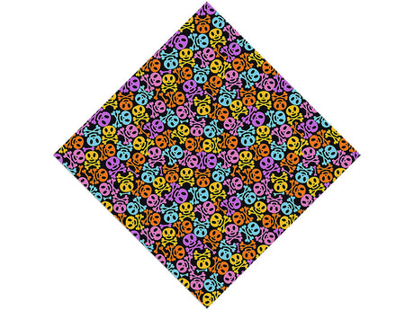 Danger Ahead Halloween Vinyl Wrap Pattern