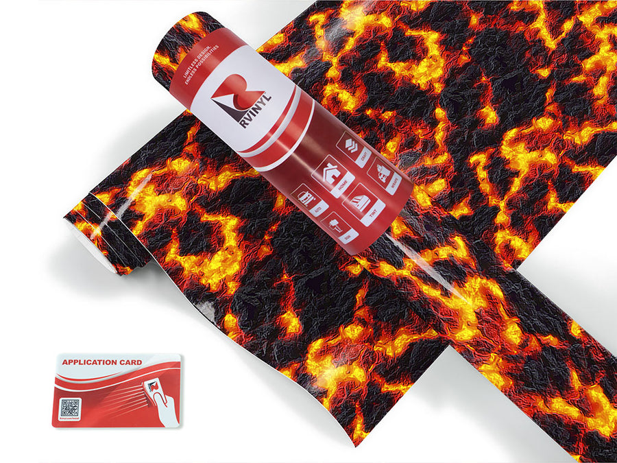 dangerous activity lava Craft Vinyl Roll