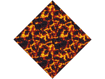 Dangerous Activity Lava Vinyl Wrap Pattern