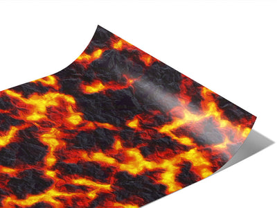 Dangerous Activity Lava Vinyl Wraps~Rwraps Series 914 Digitally Printed Vinyl Wrap~0