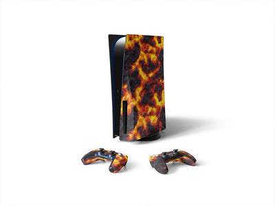dangerous hotspot lava Sony PS5 DIY Skin