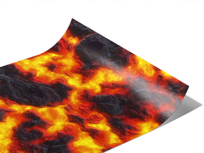 Dangerous Hotspot Lava Vinyl Wraps~Rwraps Series 914 Digitally Printed Vinyl Wrap~0