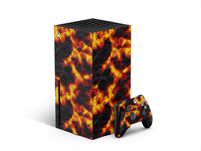 dangerous hotspot lava XBOX DIY Decal