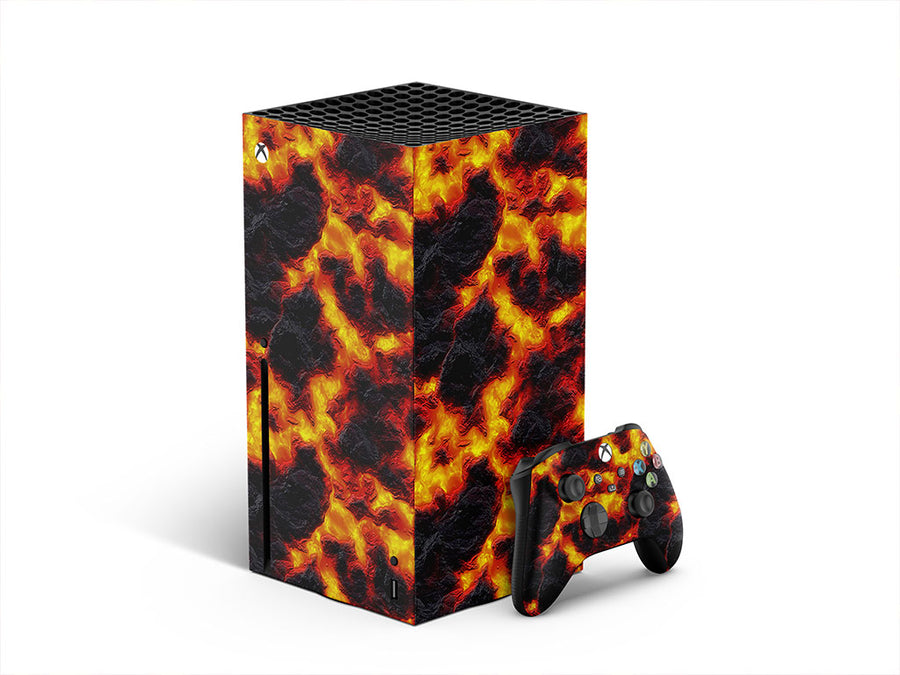 dangerous hotspot lava XBOX DIY Decal