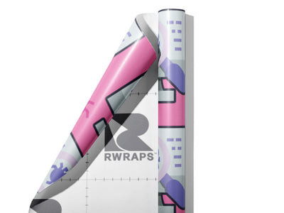 Dangerous Infestation Technology Wrap Film Sheets~Rwraps Series 914 Dangerous Infestation Technology Scrolled Sheet~4