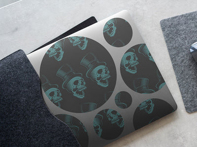 dapper dan skull and bones DIY Laptop Stickers