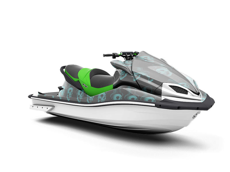Dapper Dan Halloween Jet Ski Vinyl Customized Wrap