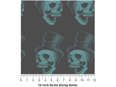 Dapper Dan Halloween Vinyl Film Pattern Size 12 inch Scale~Rwraps Dapper Dan Halloween Sizing Chart~2