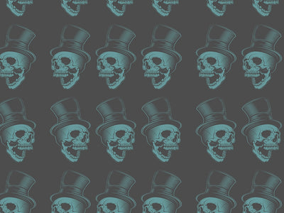 Dapper Dan Halloween Vinyl Wrap Pattern~Rwraps Series 914 Digitally Printed Vinyl Wrap~0