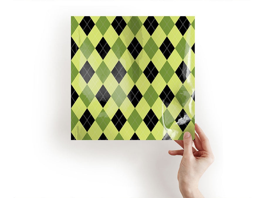 dapper envy argyle Craft Sheets