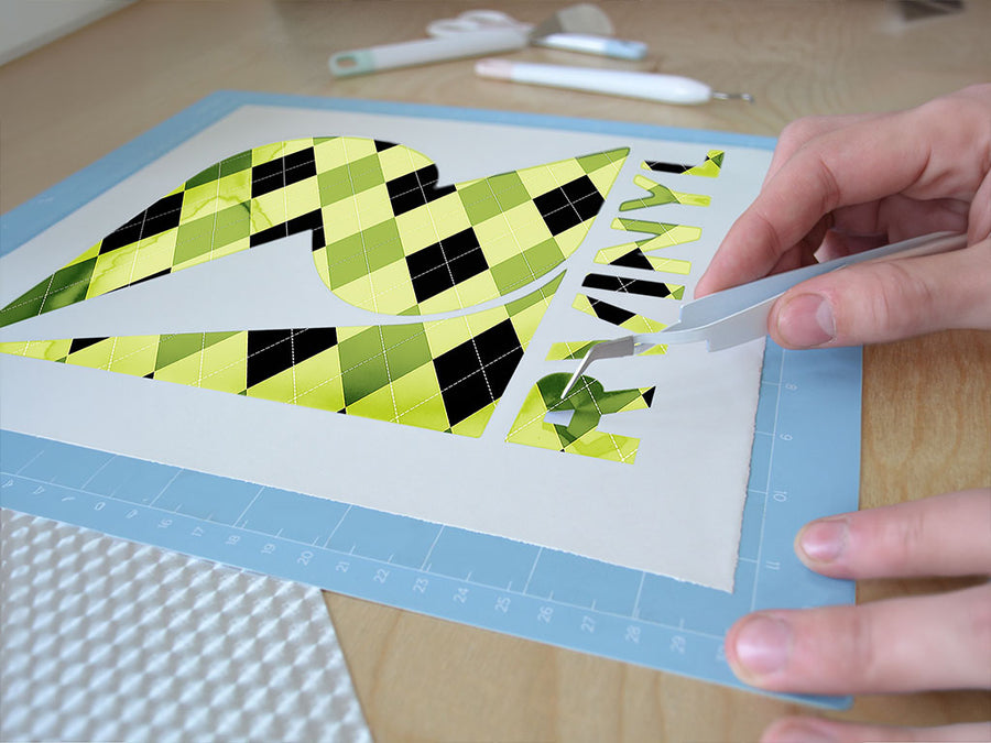 dapper envy argyle Easy Weed Craft Vinyl