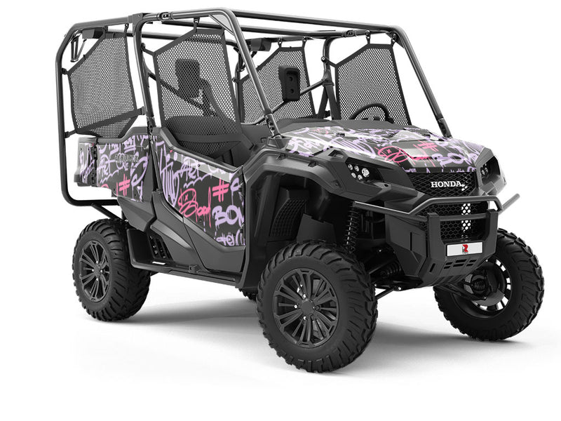 Dare to Be Graffiti Utility Vehicle Vinyl Wrap