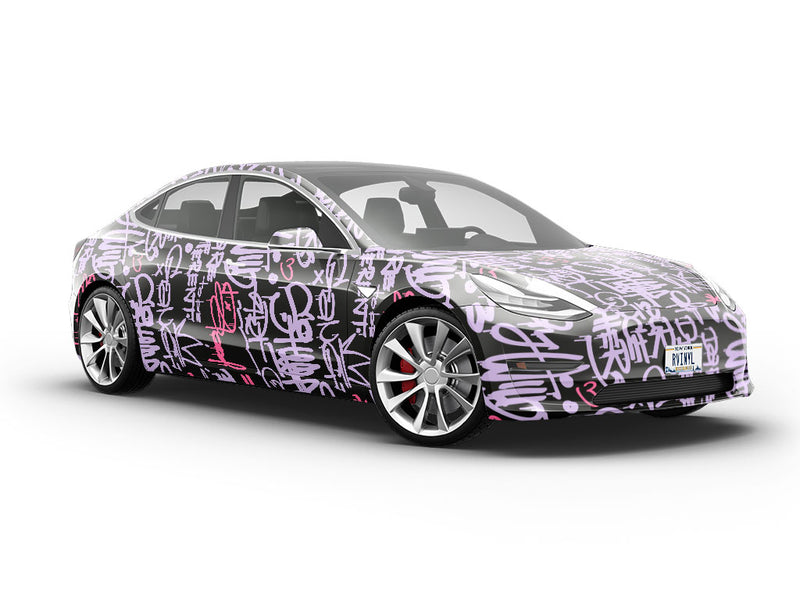 Dare to Be Graffiti Vehicle Vinyl Wrap