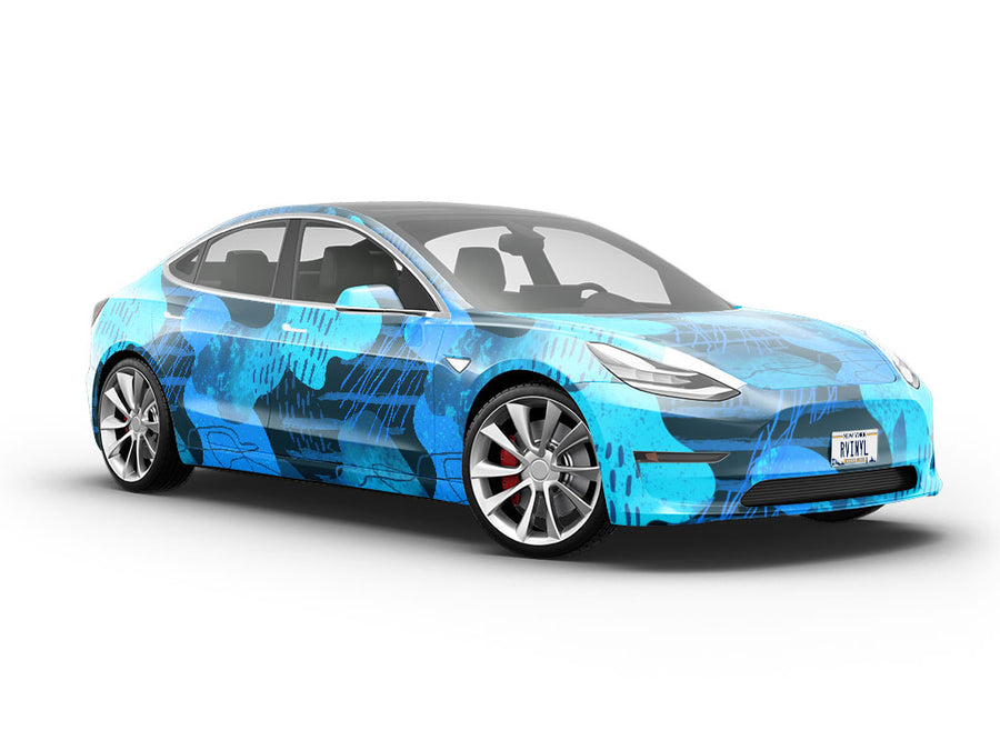 Daring Escapades Watercolor Vehicle Vinyl Wrap